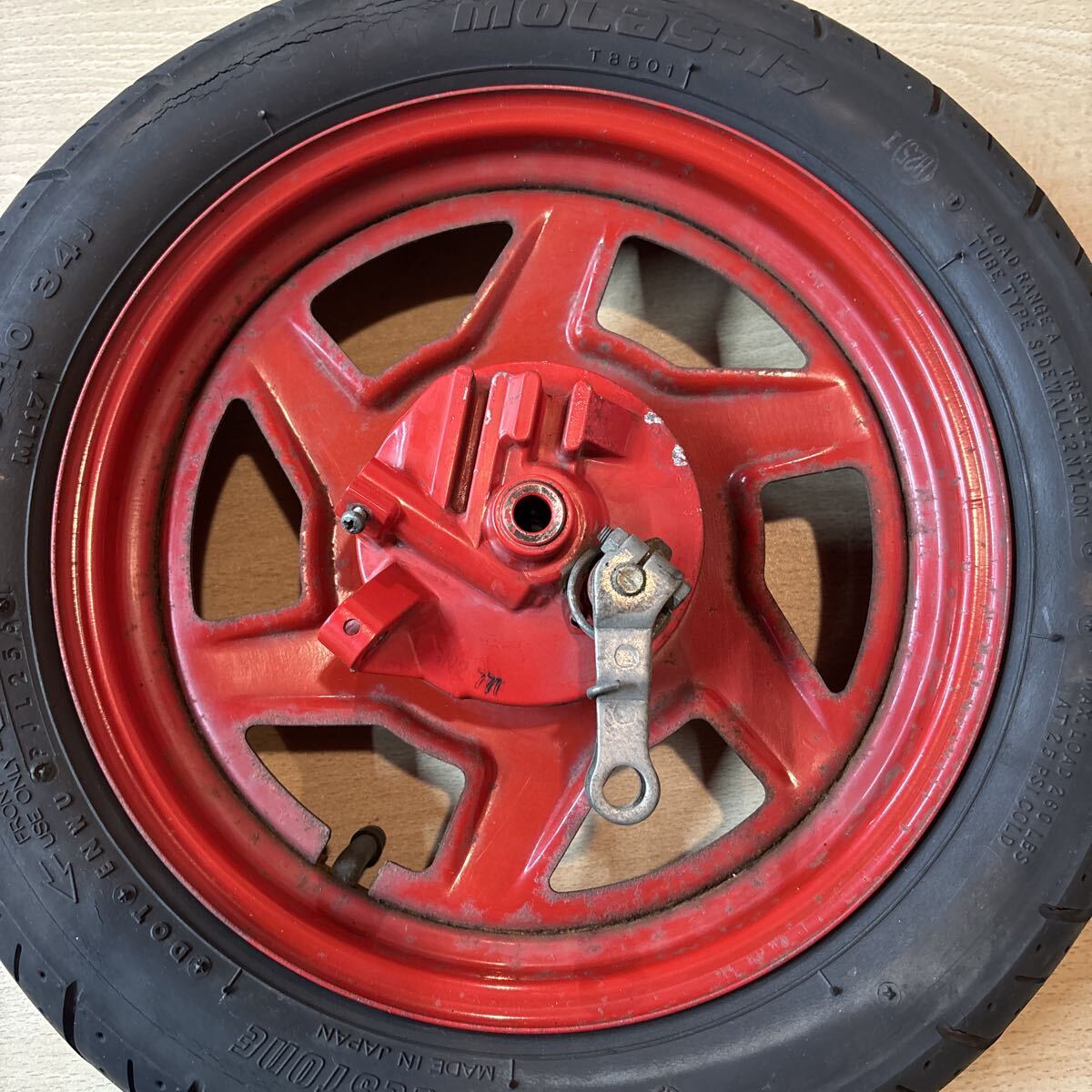 Yahoo!オークション -「手裏剣ホイール」(フロント) (ホンダ用)の落札