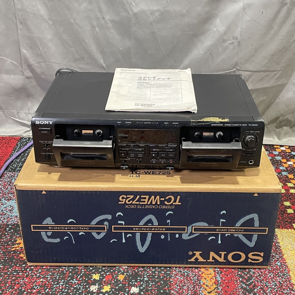 Yahoo!オークション -「sony tc-we725」の落札相場・落札価格