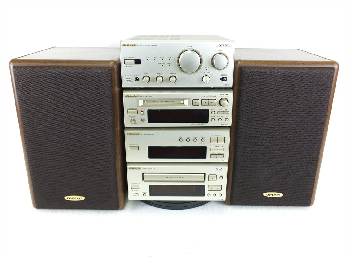 Yahoo!オークション -「onkyo md-105x」の落札相場・落札価格