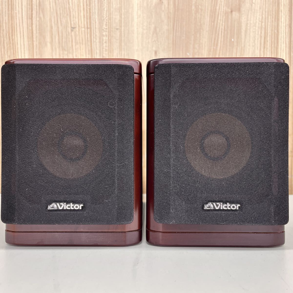 Yahoo!オークション -「victor ウッドコーンスピーカー」(一般