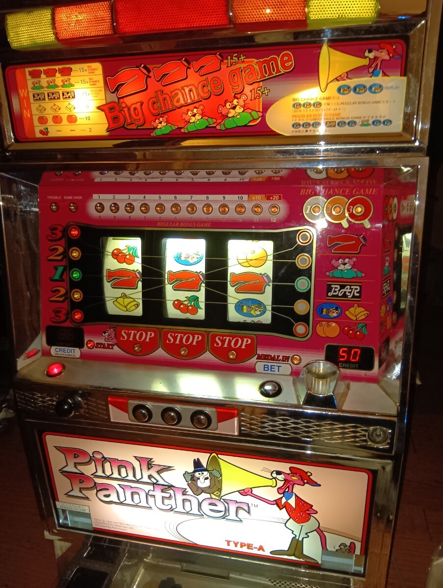 Yahoo!オークション -「ピンクパンサー」(パチスロ実機) (パチンコ