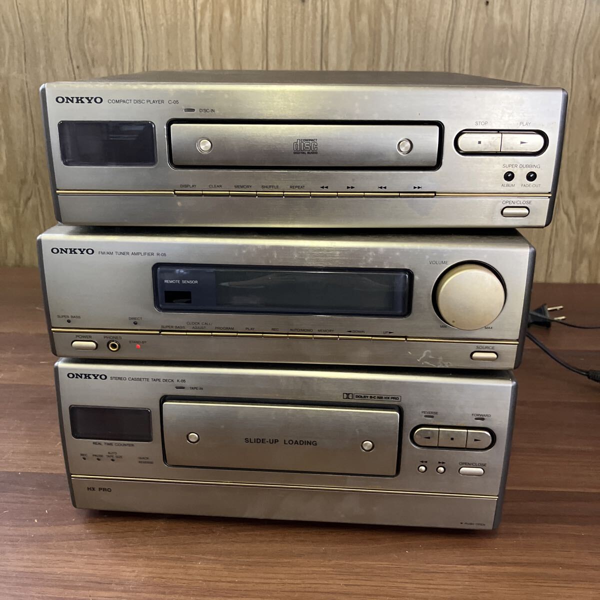 Yahoo!オークション -「onkyo コンポ カセット」(システムコンポ