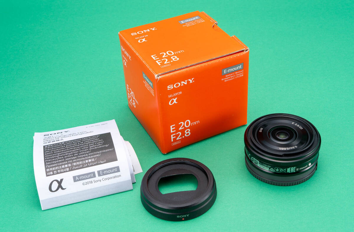 Yahoo!オークション -「sony e 20mm f2.8 sel20f28」の落札相場・落札価格