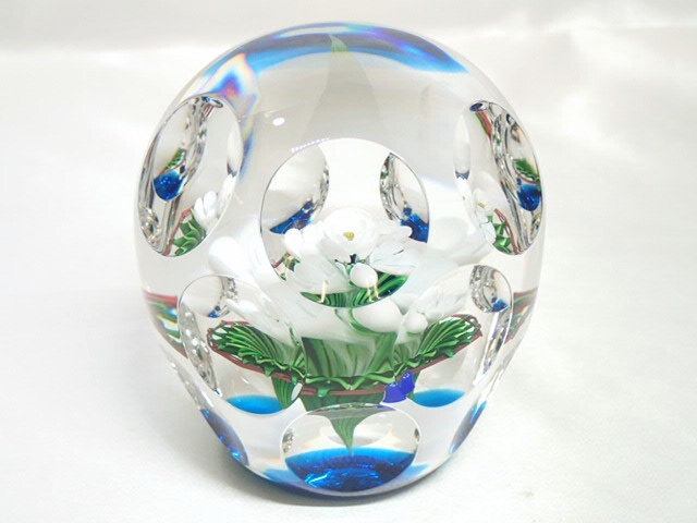 Yahoo!オークション -「サンルイ ペーパーウエイト」(アンティーク