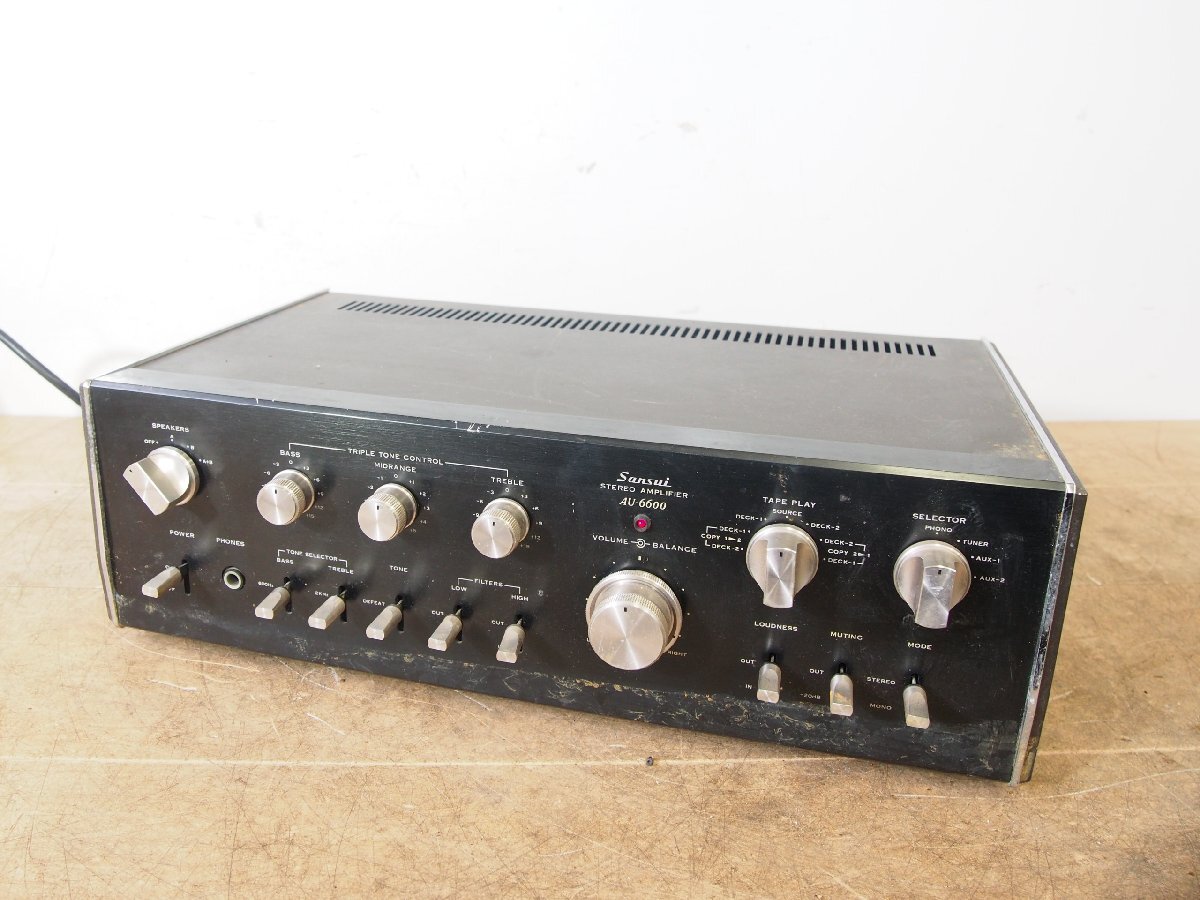 Yahoo!オークション -「sansui au-6600」の落札相場・落札価格
