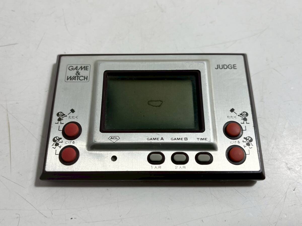 Yahoo!オークション -「ゲームウォッチ ジャッジ」(ゲームウォッチ