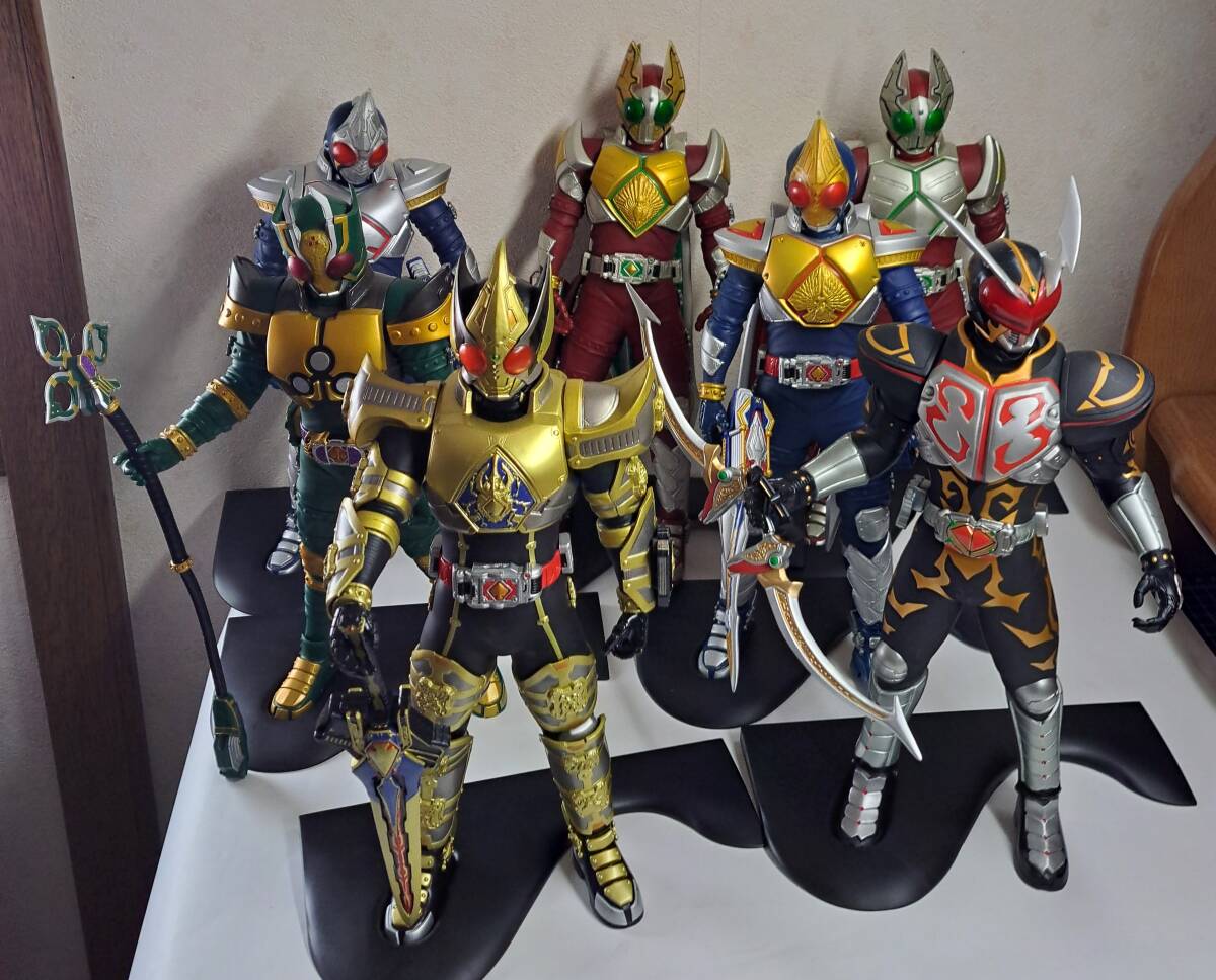 Yahoo!オークション -「仮面ライダーブレイド ビッグサイズソフビ