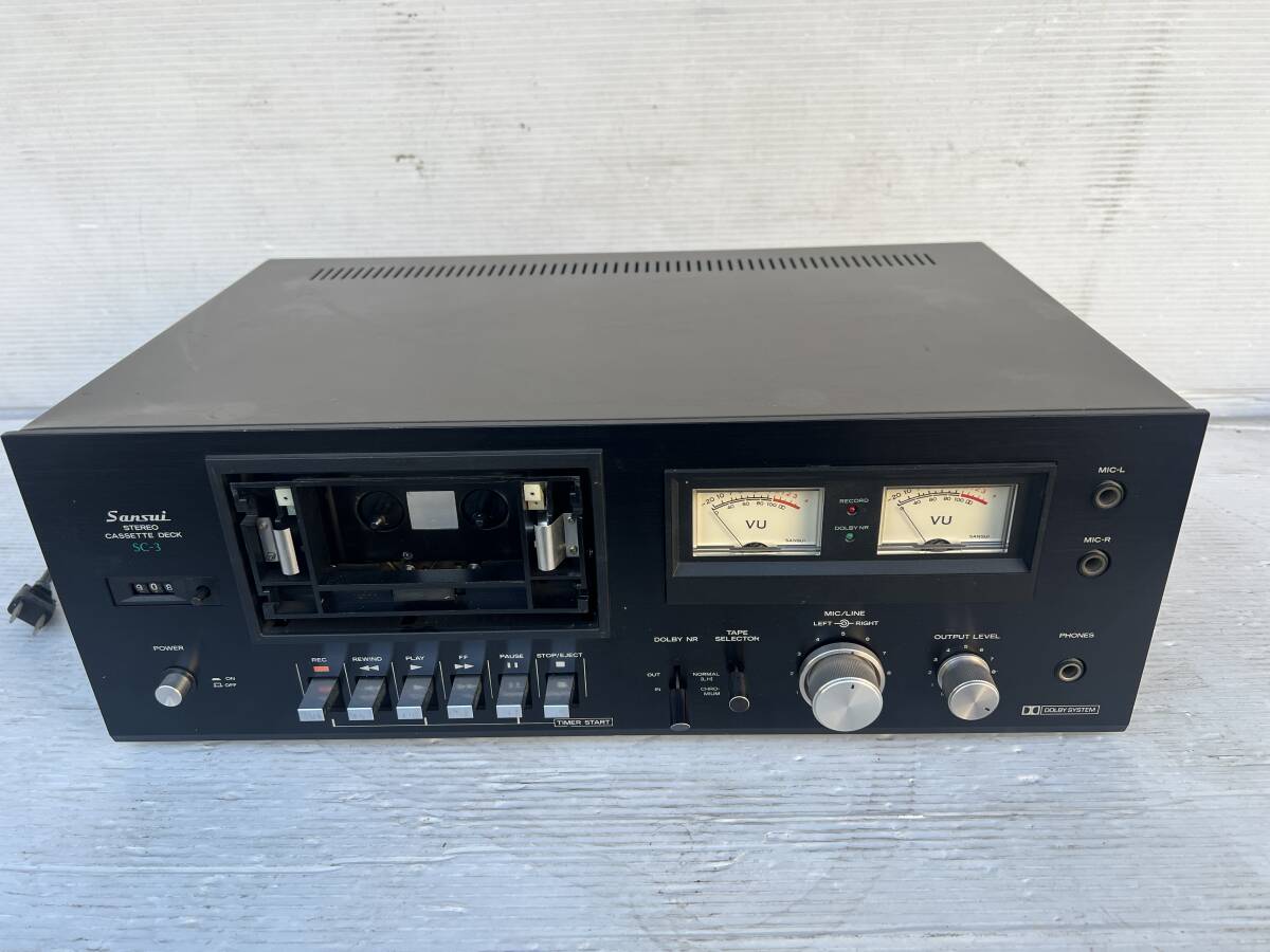 Yahoo!オークション -「サンスイ sansui」(一般) (カセットデッキ)の