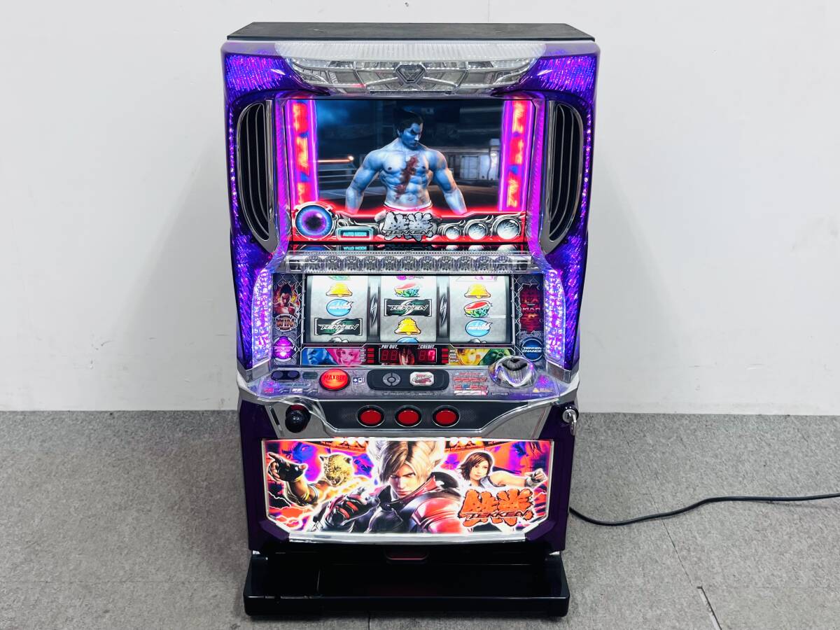 パチスロ実機 鉄拳2 メダル不要機付 家庭用電源 鉄拳2nd 楽天市場