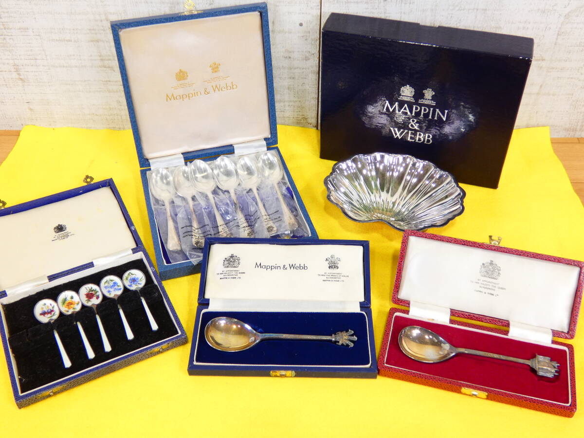 Yahoo!オークション -「マッピン ウェッブ」(カトラリー) (銀製)の落札