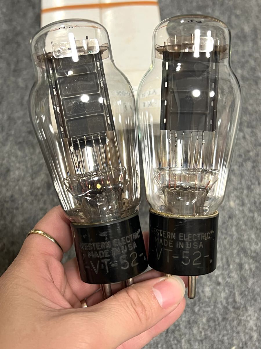 Yahoo!オークション -「western electric vt-52」(真空管アンプ