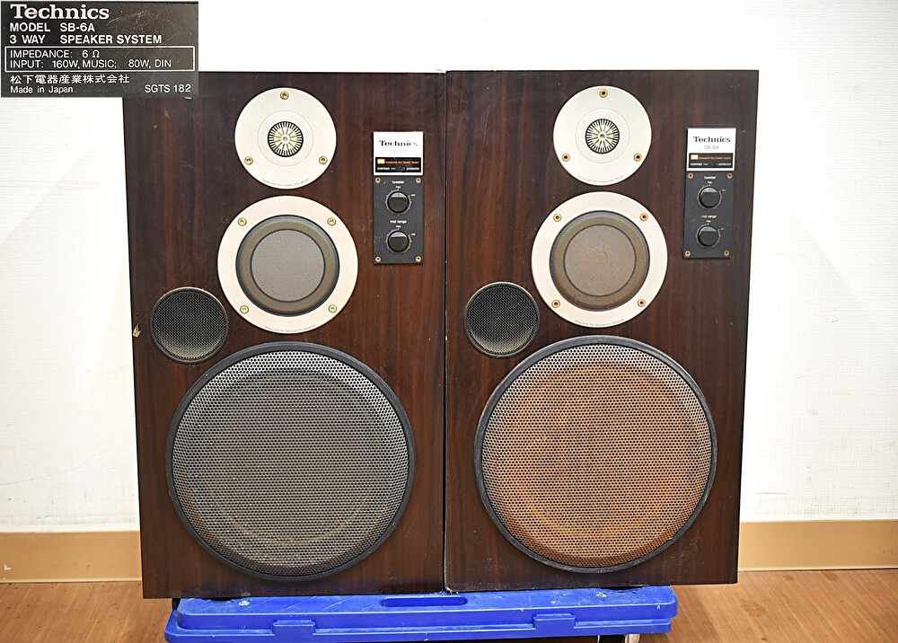 Yahoo!オークション -「technics sb-6a」の落札相場・落札価格