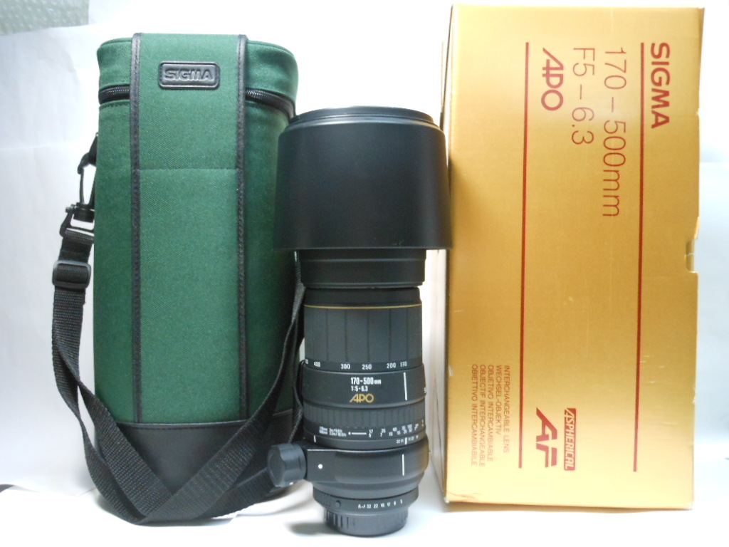 Yahoo!オークション -「SIGMA 170-500mm F5-6.3 APO」の落札相場・落札価格