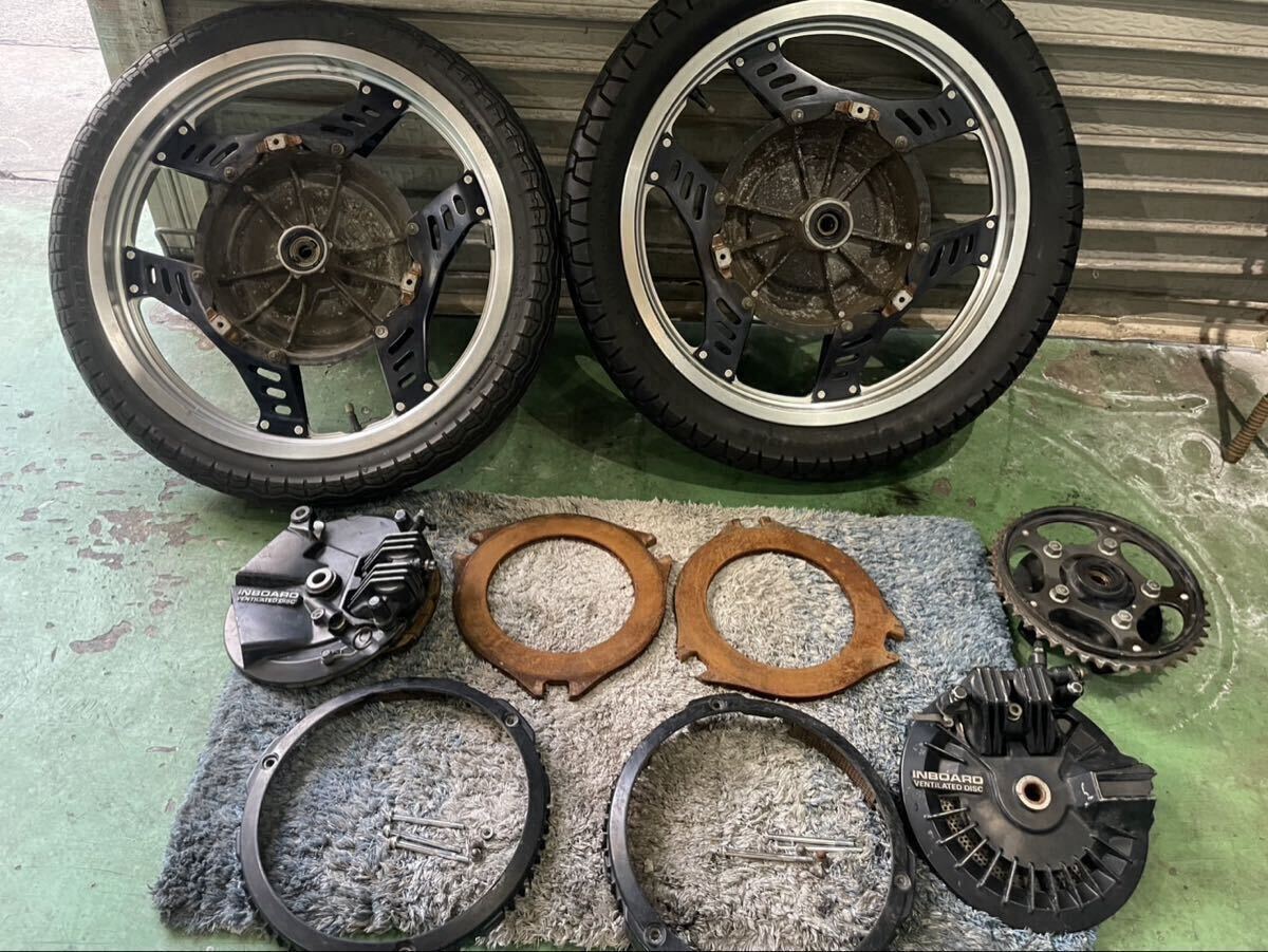 Yahoo!オークション -「cbx400f 2型 ホイール」の落札相場・落札価格