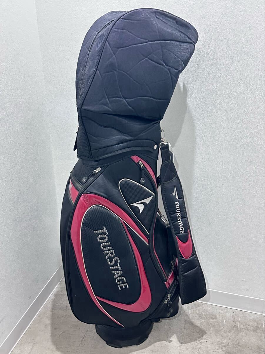 Yahoo!オークション -「(tourstage ツアーステージ)」(キャディバッグ