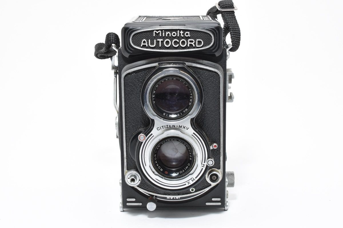 Yahoo!オークション -「minolta autocord 75mm f3.5」(二眼レフ