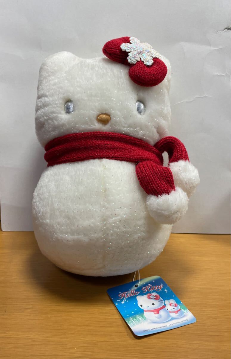Yahoo!オークション -「キティ 雪だるま」(ぬいぐるみ) の落札相場