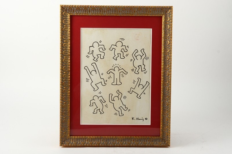 Yahoo!オークション -「キースヘリング」(絵画) (美術品)の落札相場