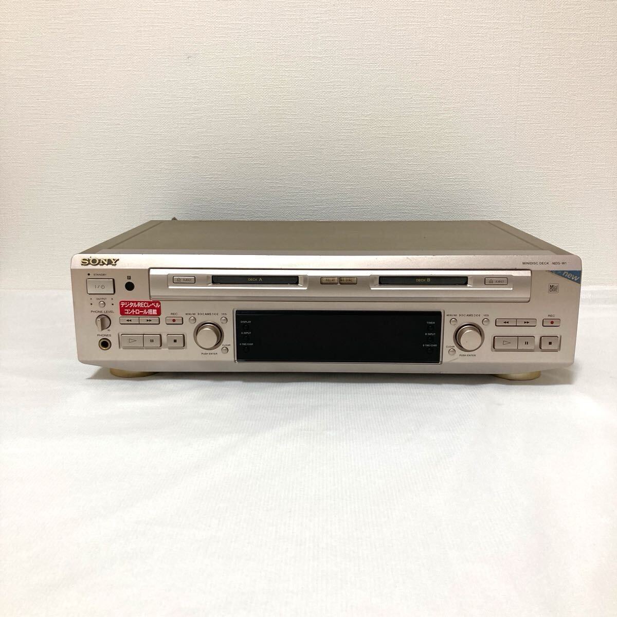 Yahoo!オークション -「sony mds w1」(MDデッキ) (オーディオ機器)の