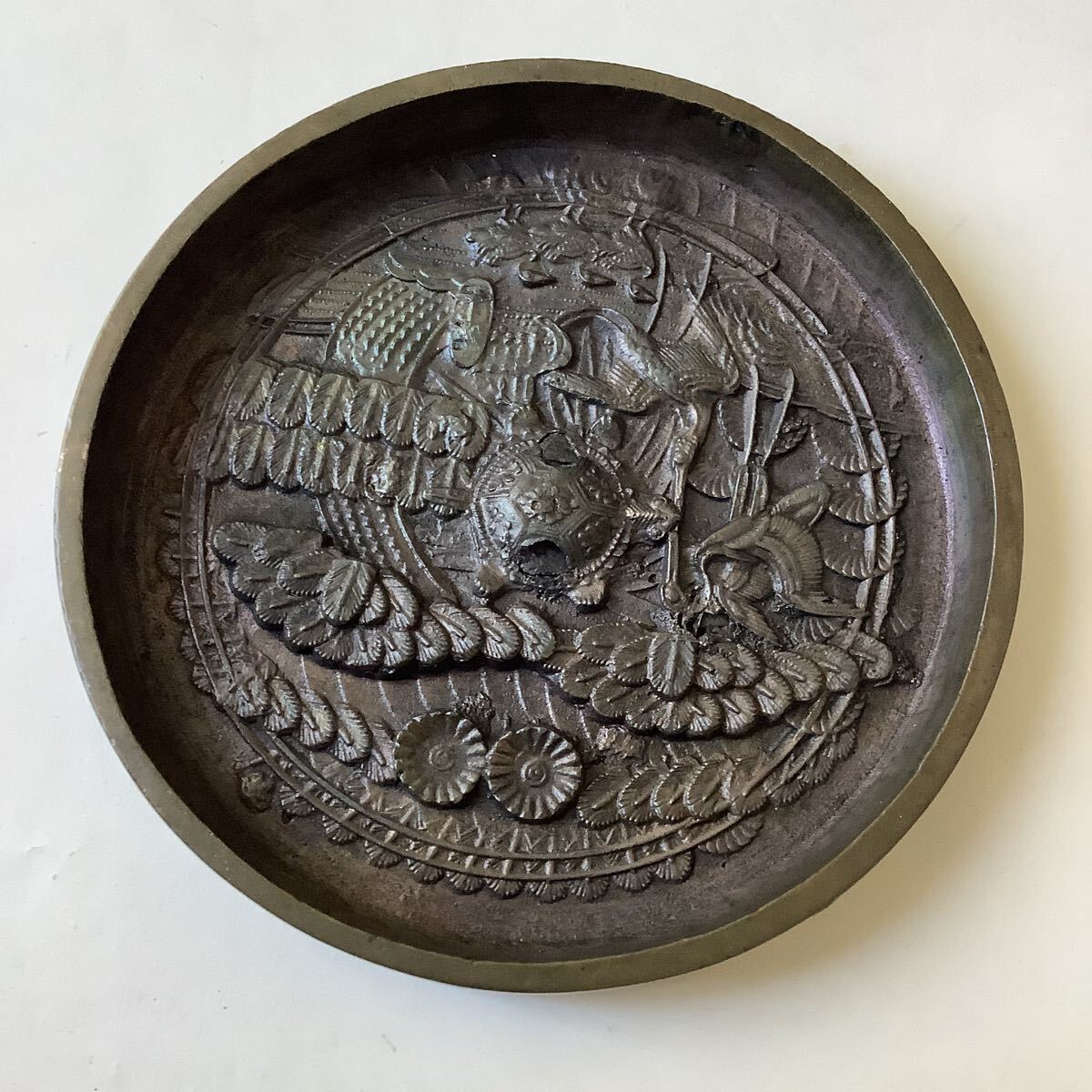 Yahoo!オークション -「鶴亀」(鏡) (銅製)の落札相場・落札価格