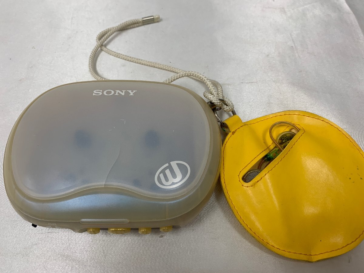 d*7様 レア SONY WM-EQ2 ホワイト カセットプレーヤー 通電確認済 2026