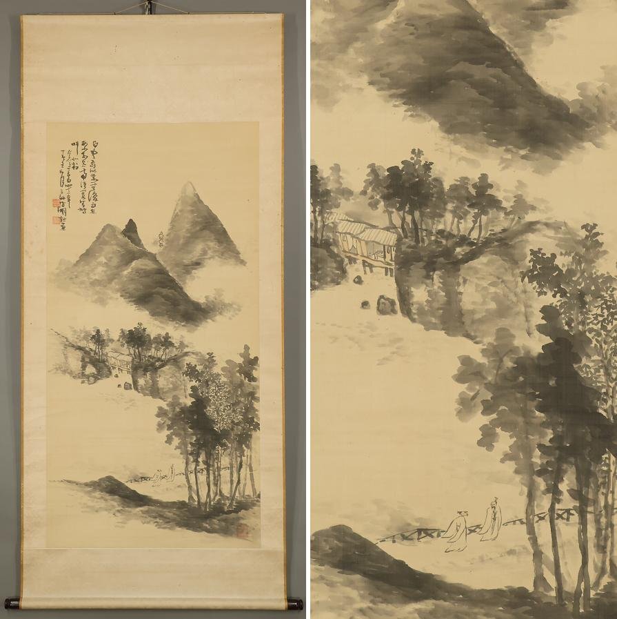 Yahoo!オークション -「奥原晴湖」(絵画) (美術品)の落札相場・落札価格