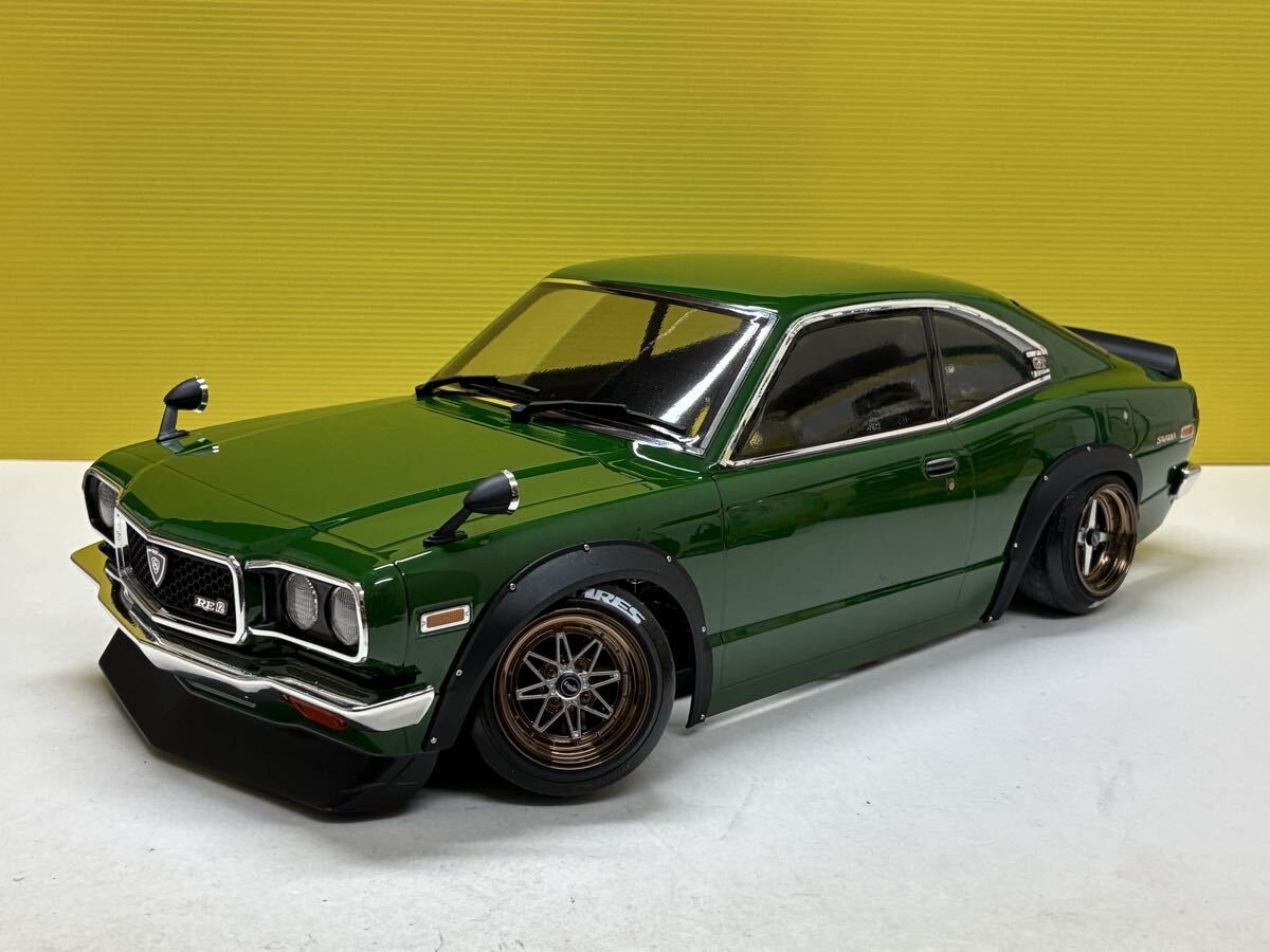 新品】京商 1/10 1971 マツダサバンナ RX-3 レディセット 新品】京商 1