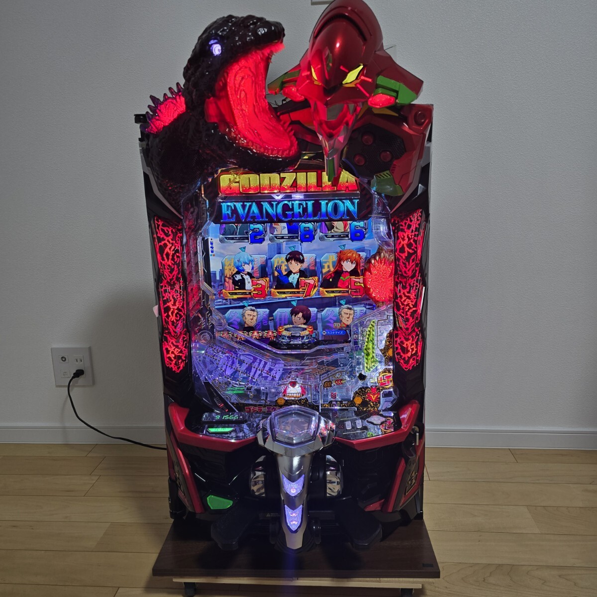 Yahoo!オークション -「ゴジラ対エヴァンゲリオン」(パチンコ実機