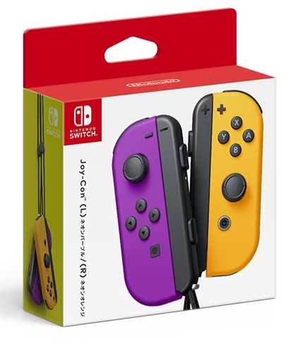任天堂 Joy-Con（L） ネオンパープル/（R） ネオンオレンジ Nintendo