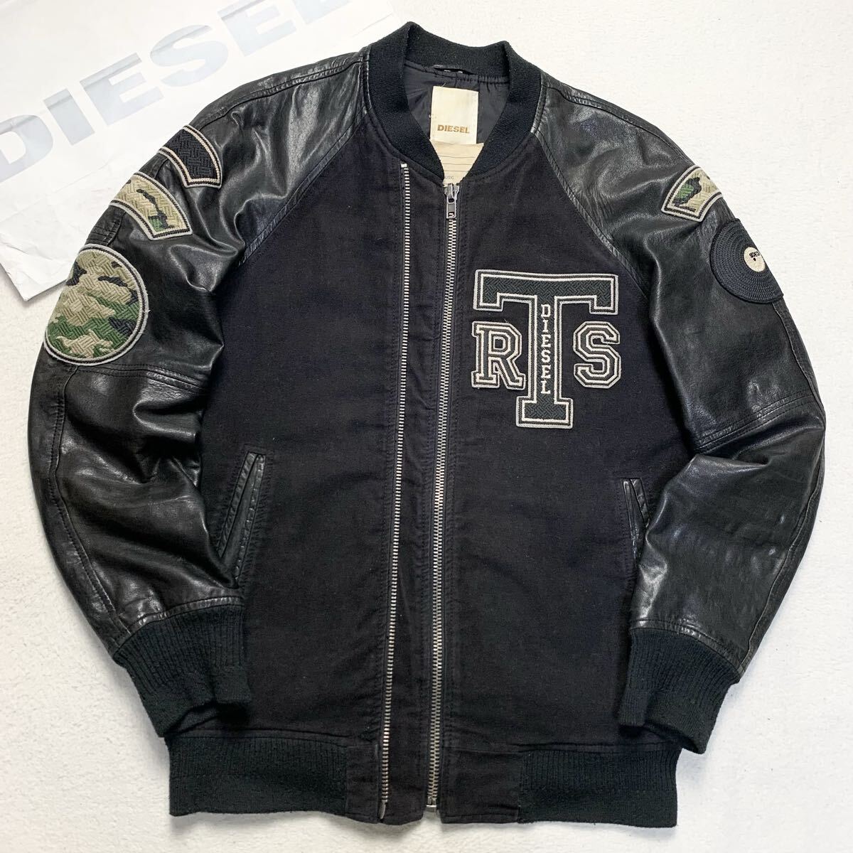 Yahoo!オークション -「ディーゼル レザー スタジャン」の落札相場