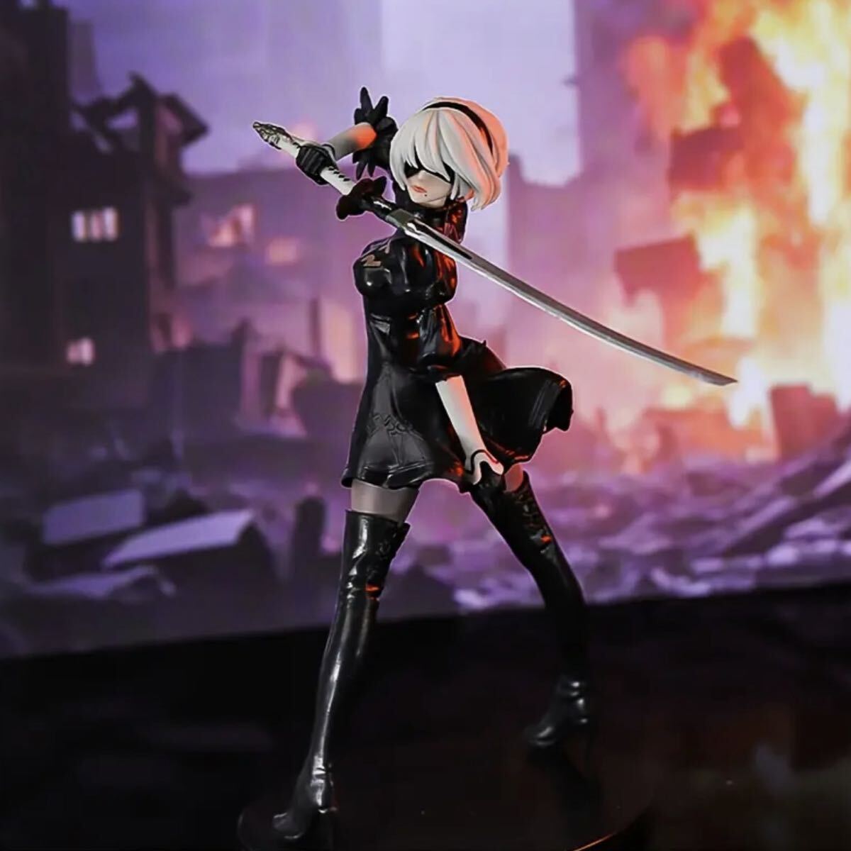 NieR Automata 一番くじ C賞 9S フィギュア ニーアオートマタ 未開封品