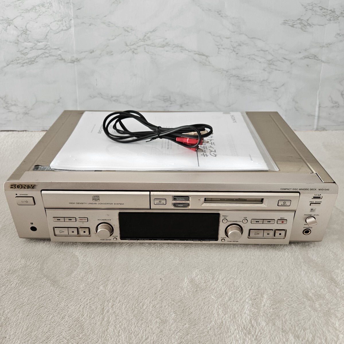 Yahoo!オークション -「sony mxd-d40」の落札相場・落札価格