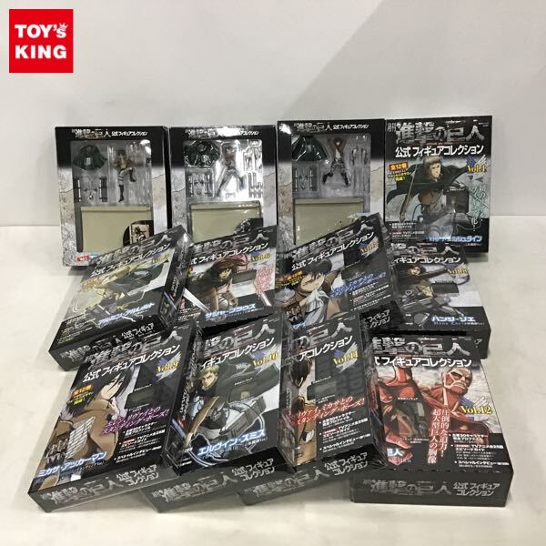Yahoo!オークション -「月刊進撃の巨人公式フィギュアコレクション」の
