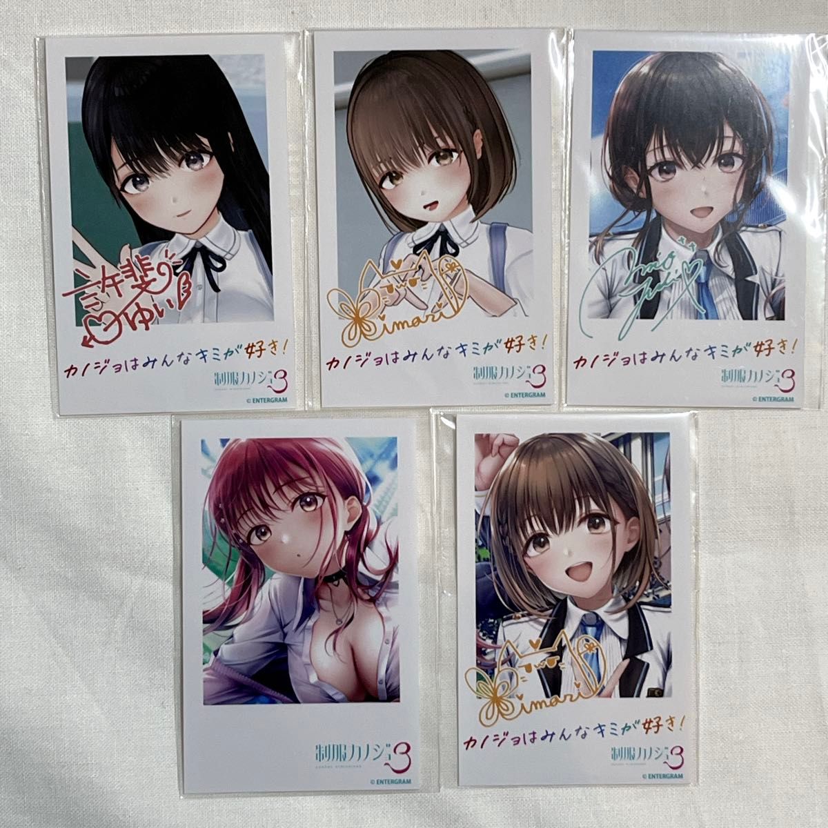 C107 ろうか ぼっちざろっく きくり チェキ風イラストカード 会場限定