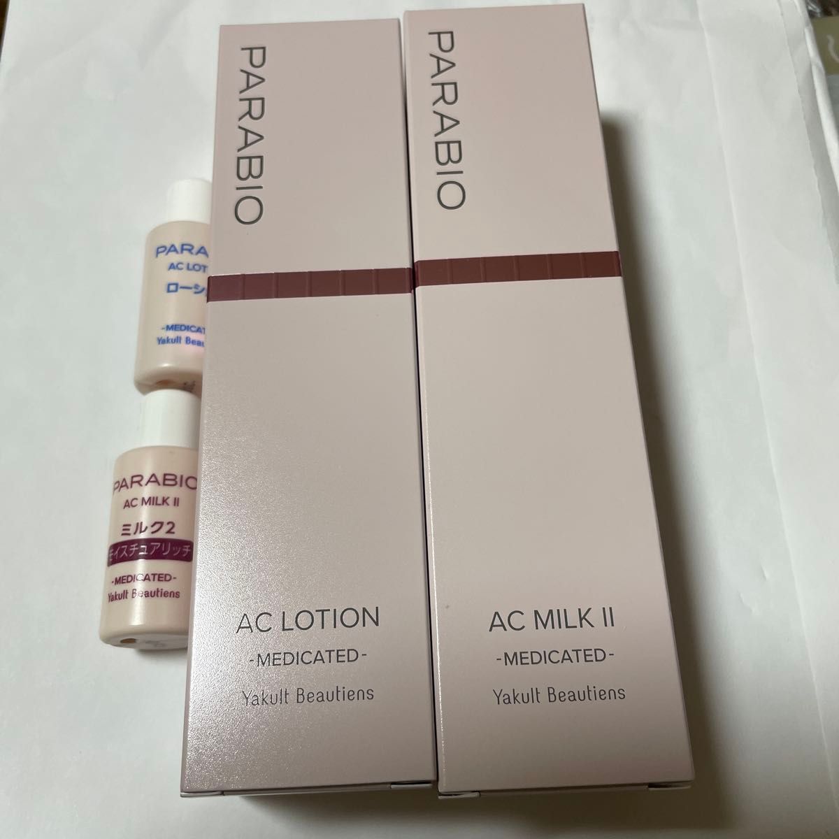 ヤクルト化粧品 パラビオ ACローション ミルク2Ⅱ セット｜Yahoo