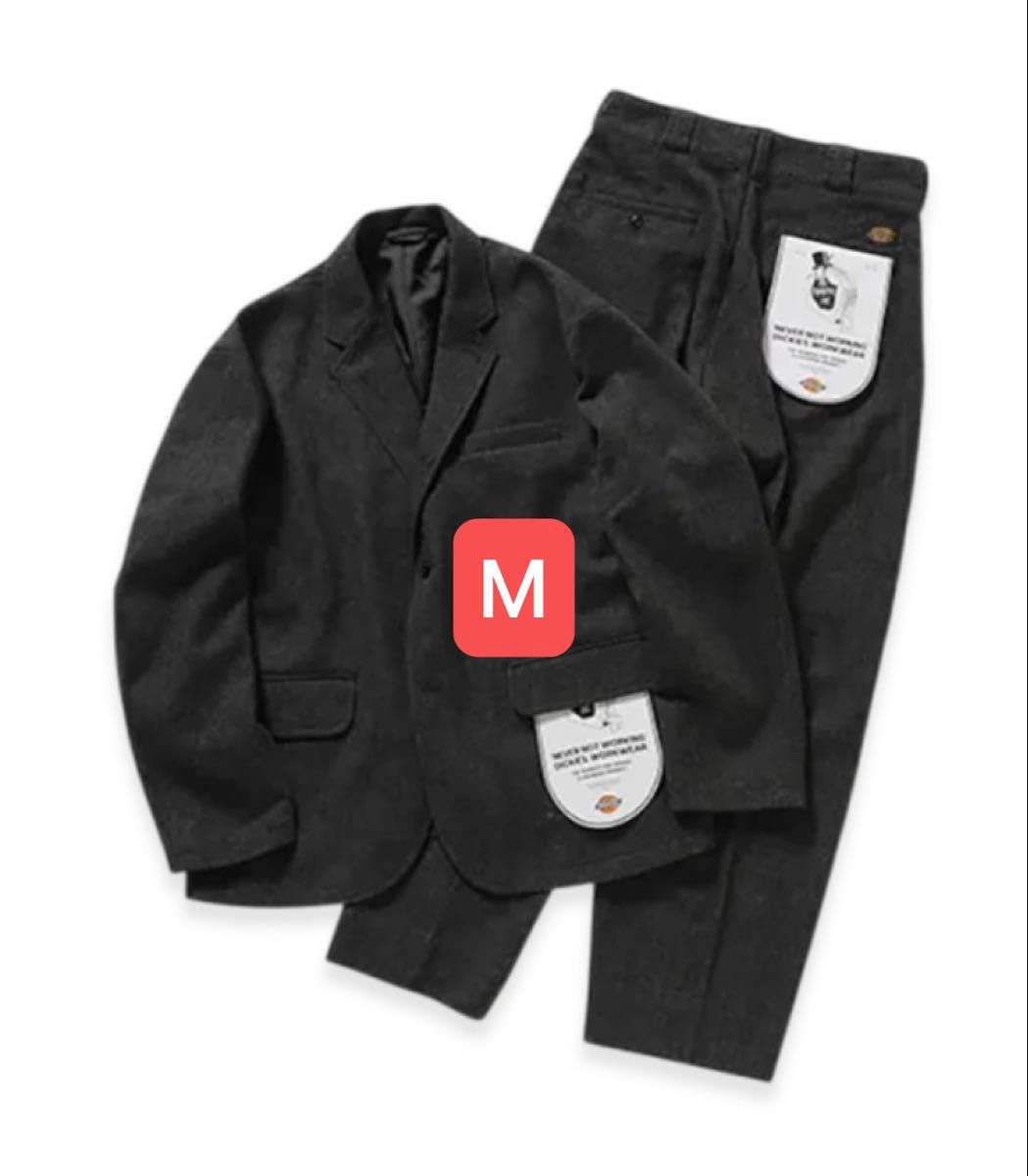 新品未使用】Dickies × TRIPSTER / SUIT 25FW ブラック&ブラウン M