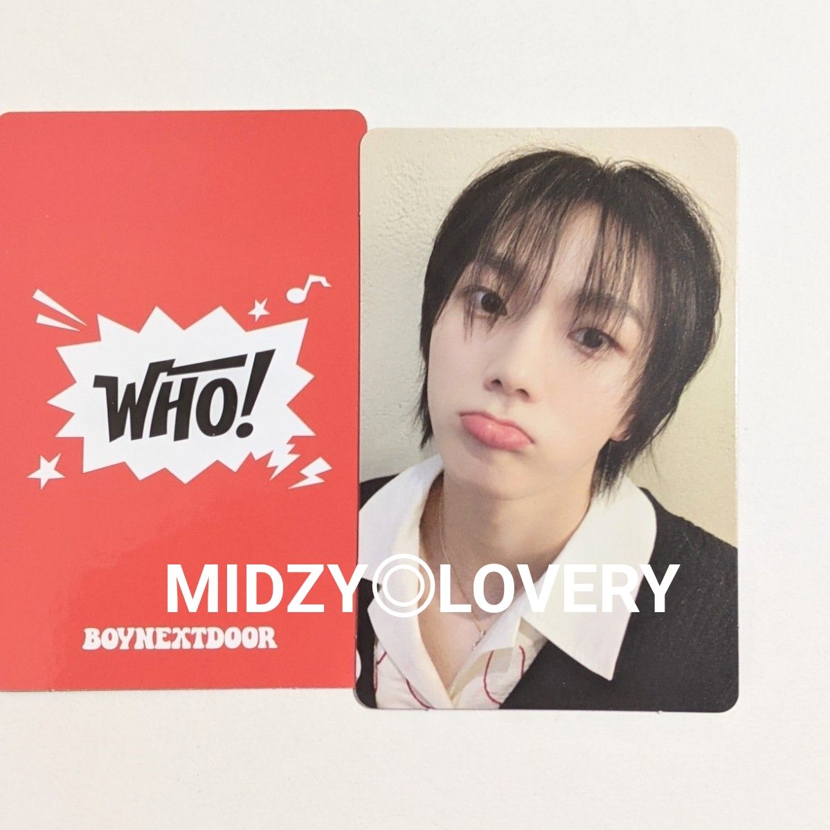 BOYNEXTDOOR The Action ZIP-UP HOODIE トレカ付き パーカー フーディ