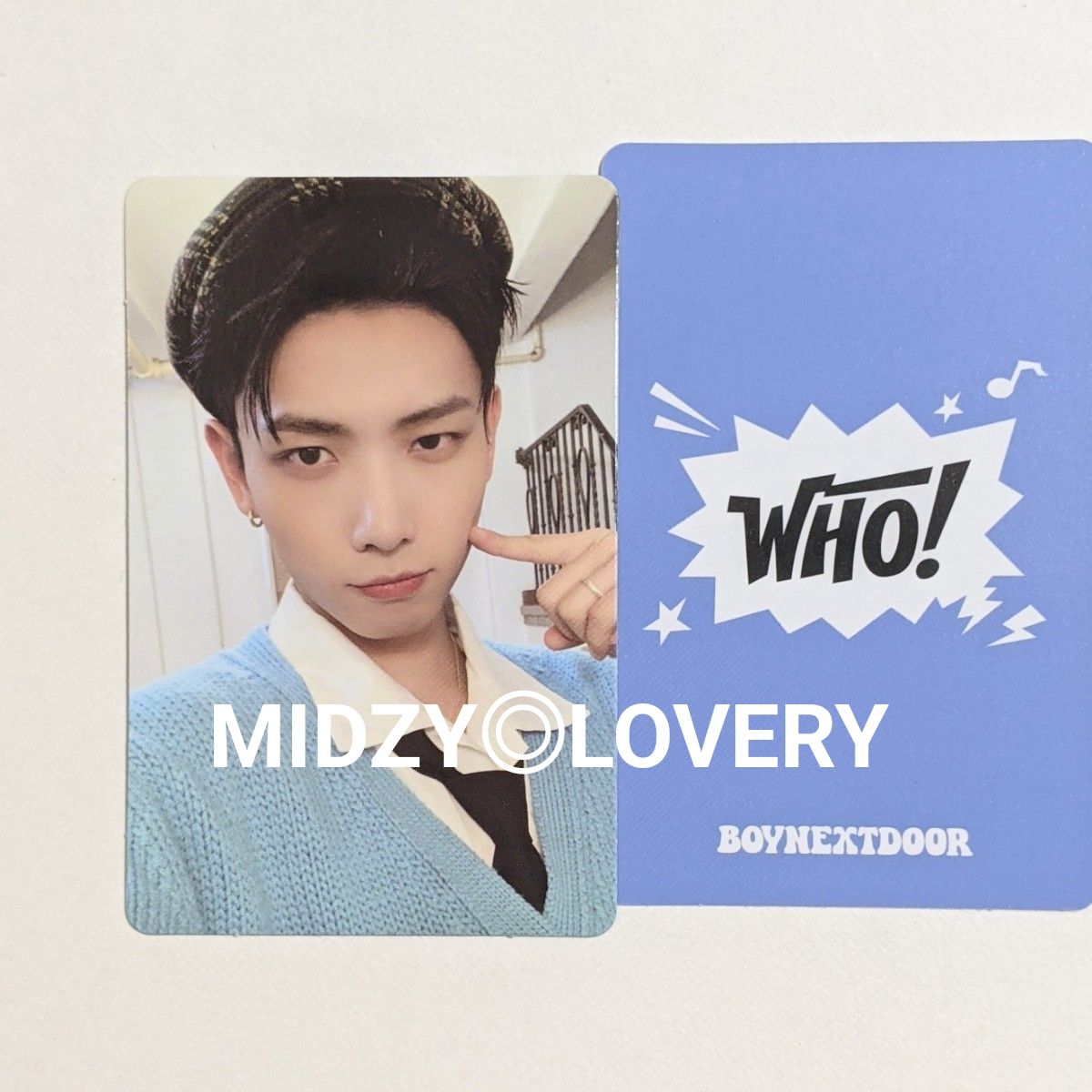 BOYNEXTDOOR The Action ZIP-UP HOODIE トレカ付き パーカー フーディ