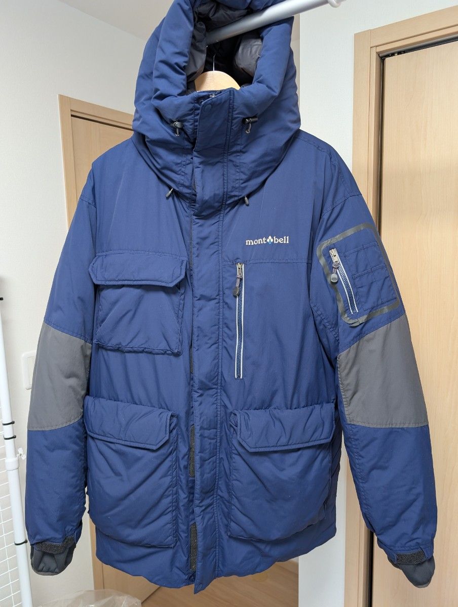 最終価格 新品 モンベル mont-bell 切り替え高級グースダウン