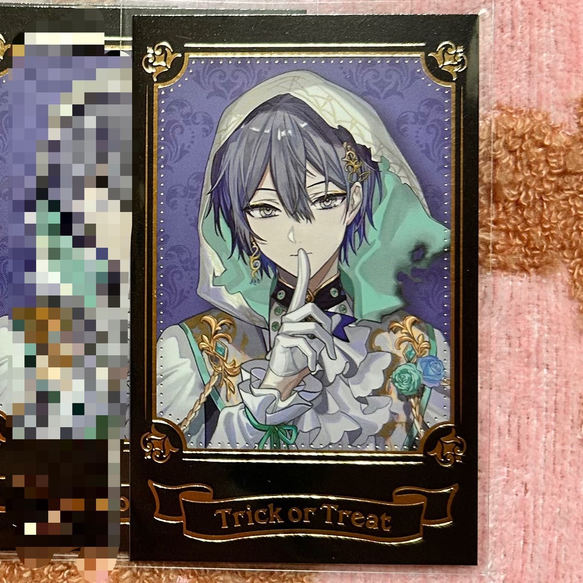 小柳ロウ チェキ にじさんじ ハロウィン 2024 箔押し チェキ風カード