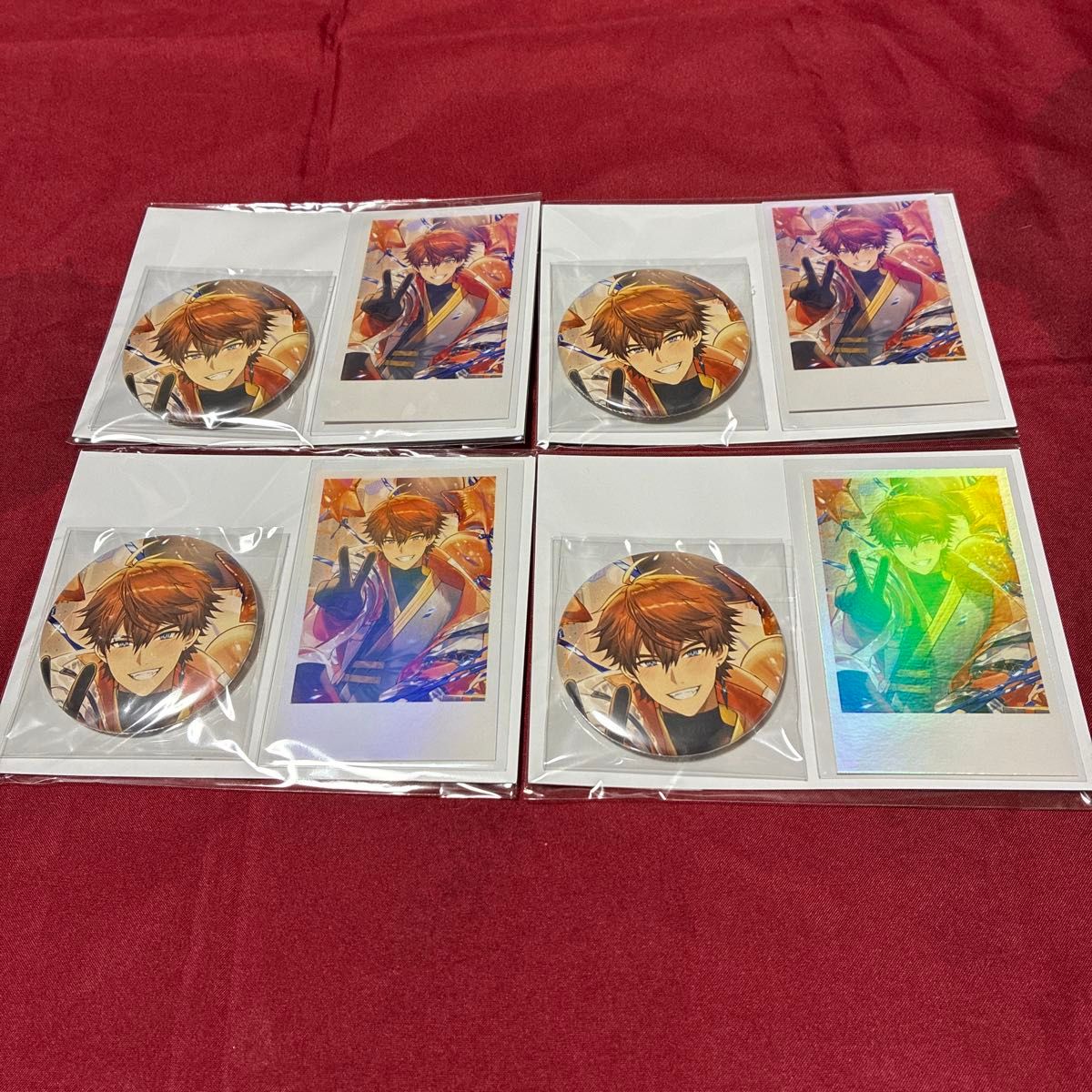 にじさんじ 北見遊征 誕生日 缶バッジ チェキ風カード セット｜Yahoo