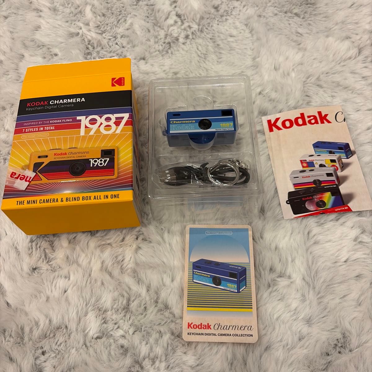 2個セット Kodak Charmera 1987 キーチェーン デジタルカメラ 新品未