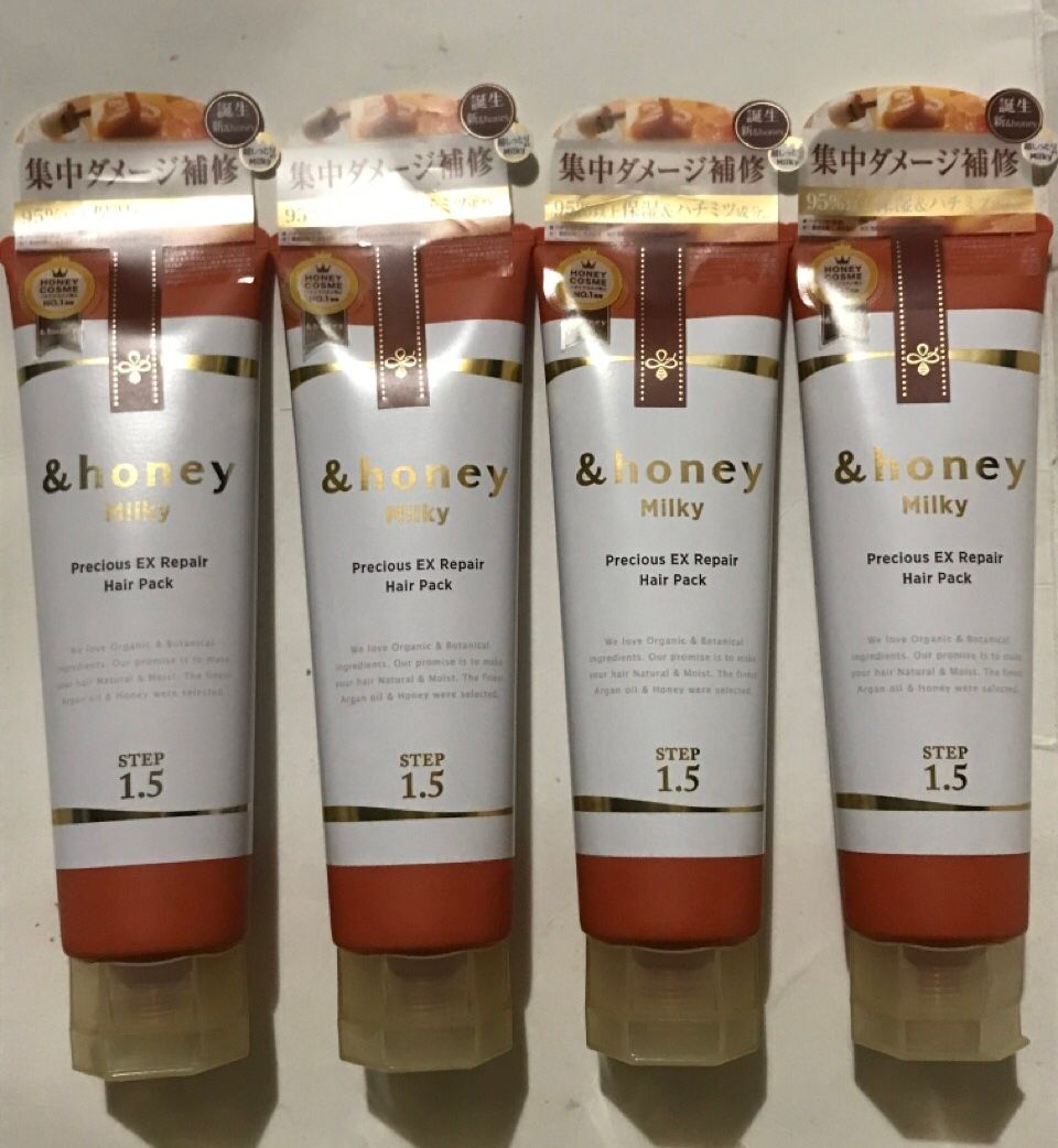 アンドハニー ヘアマスク honey ダメージリペア パック 6本セット