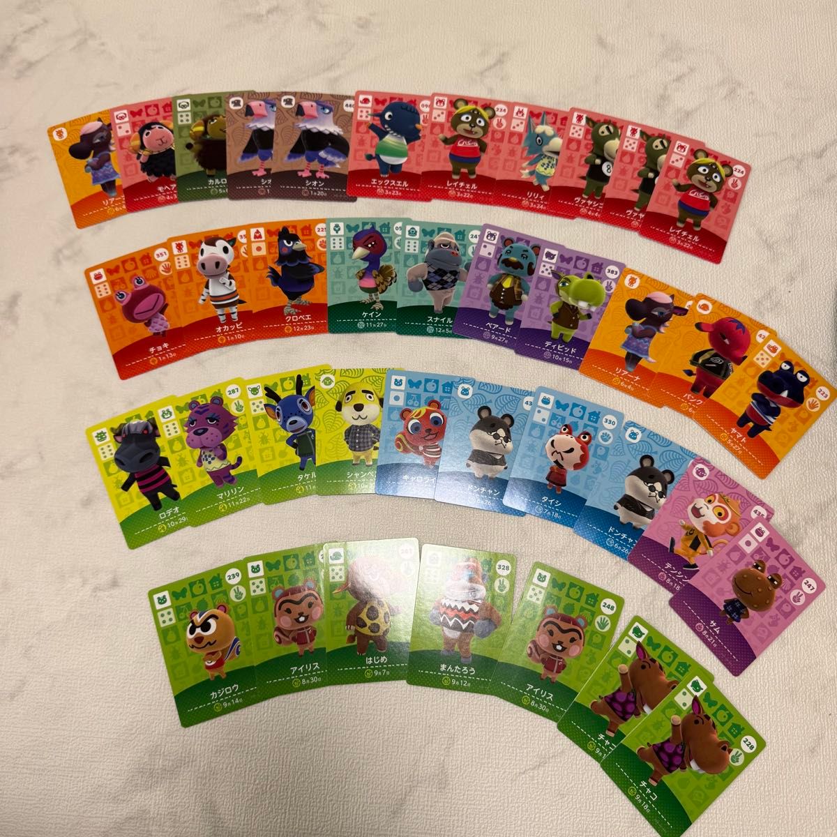 amiiboカード あつまれどうぶつの森 リス11枚セット｜Yahoo!フリマ（旧