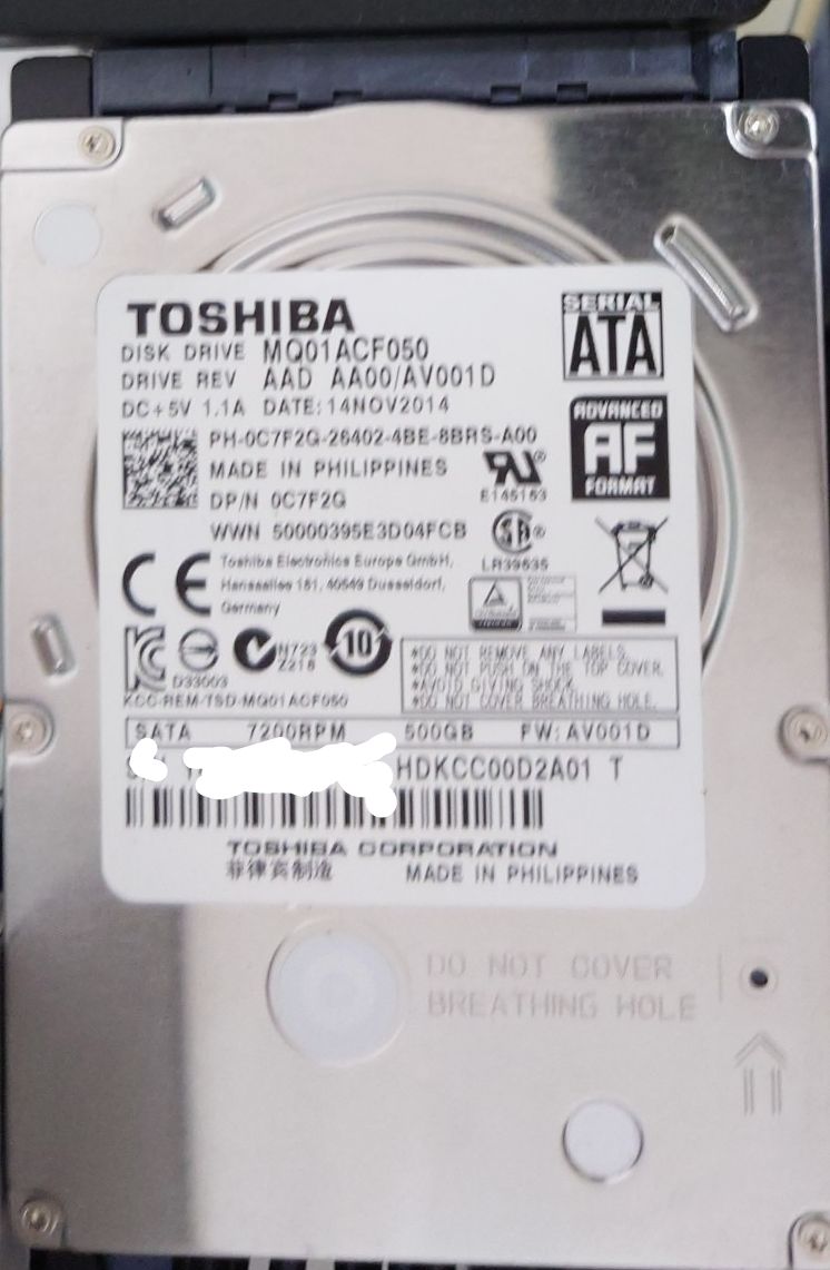 5台セット】TOSHIBA 東芝 MN08ACA14T HDD 14TB ＃7｜Yahoo!フリマ（旧