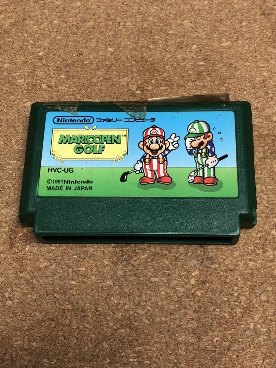 【♡】【ファミコンソフト  マリオオープンゴルフ】超レア Amazon.co.jp: マリオオープンゴルフ : ゲーム