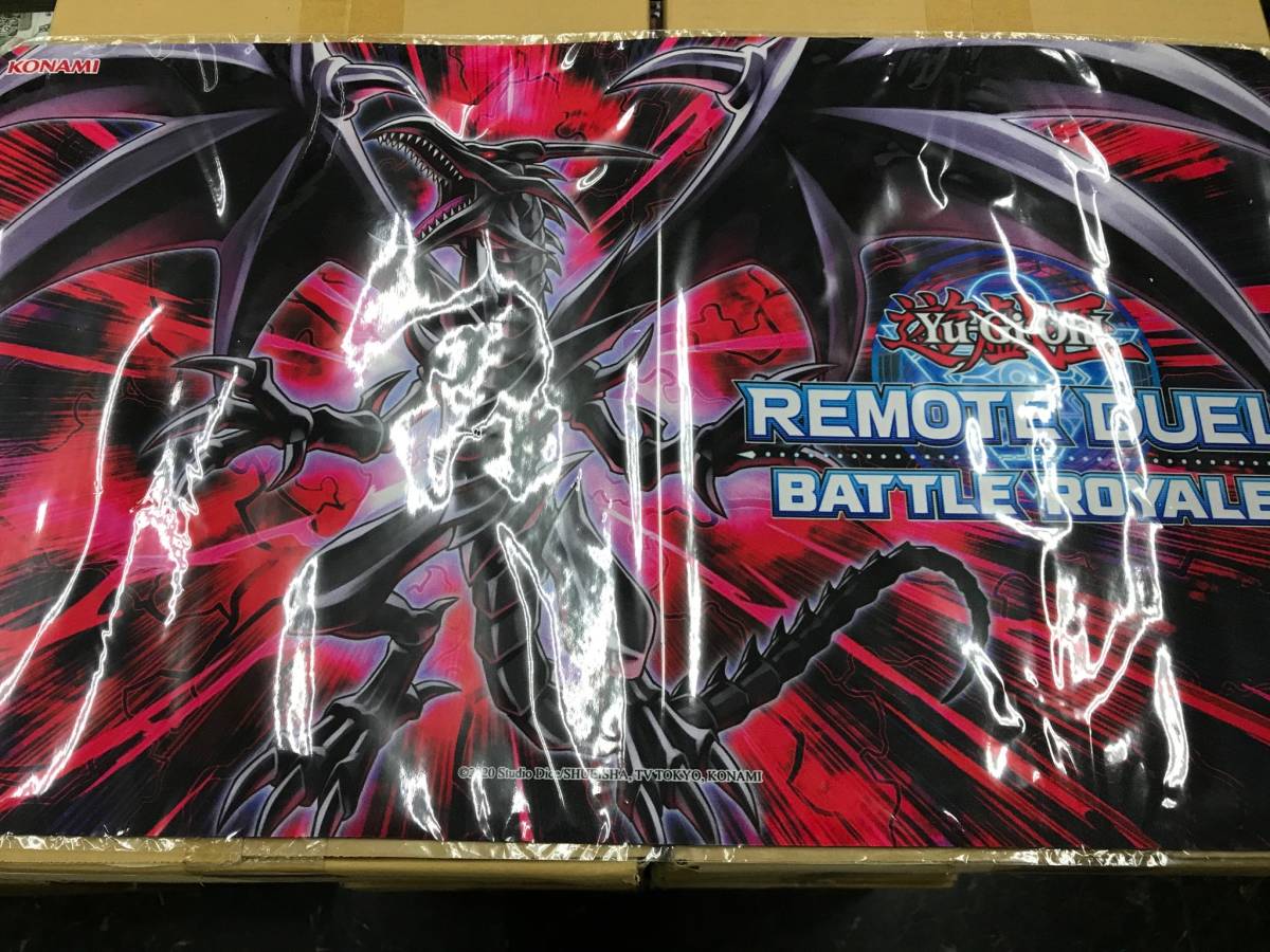 希少〗遊戯王 真紅眼の黒竜 プレイマット YCS2017 未開封 希少〗遊戯王