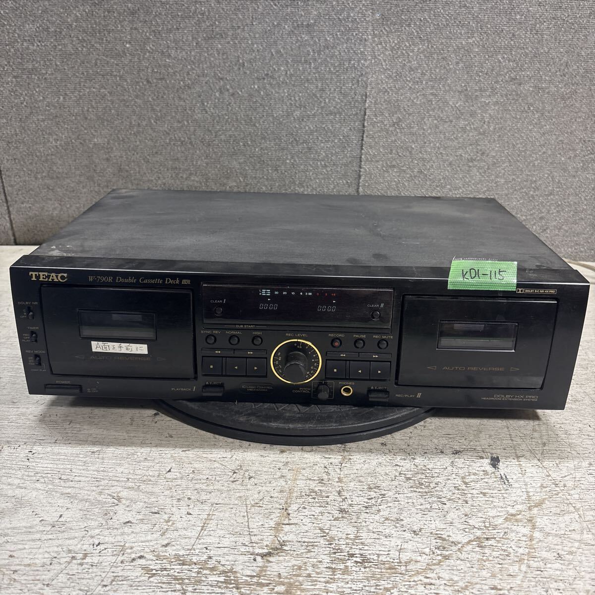 Yahoo!オークション -「teac カセットデッキ w-790r」の落札相場・落札価格