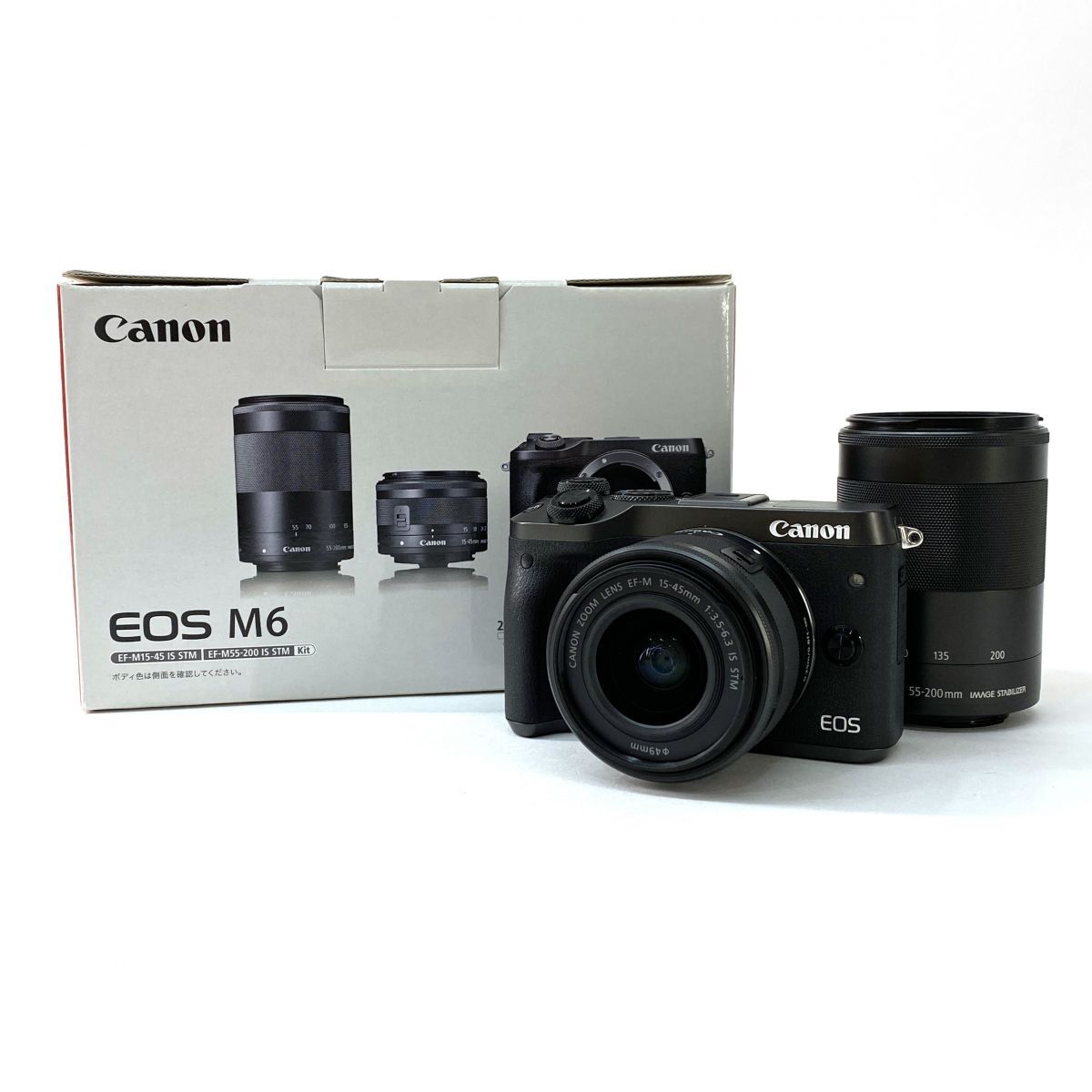 CANON EOS M6 ダブルズームキット [ブラック] オークション比較 - 価格.com