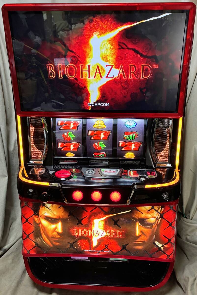 Yahoo!オークション -「バイオ5」(パチスロ実機) (パチンコ、パチスロ